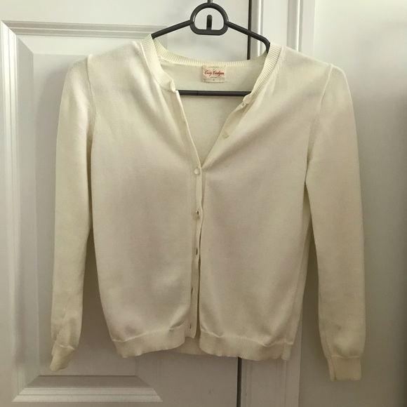 Crewcuts White Cardigan - Picture 1 of 4
